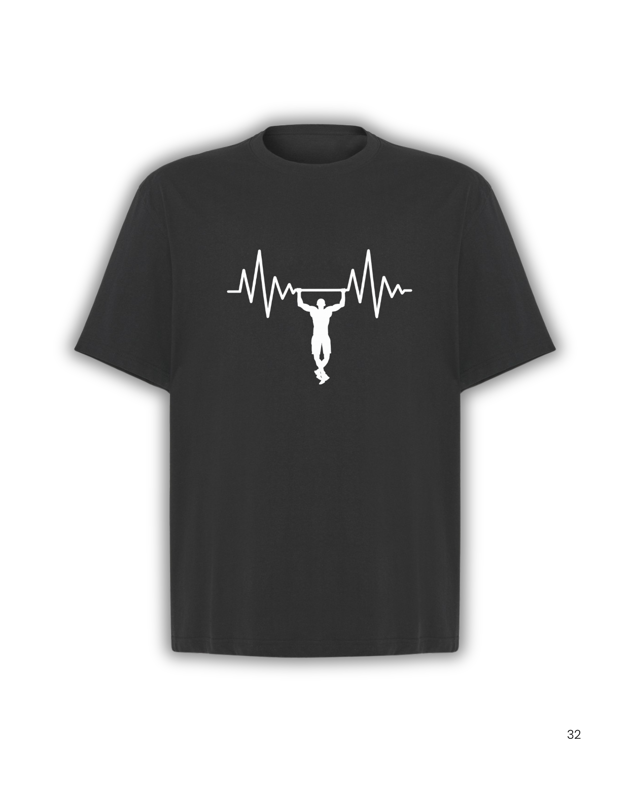 Franela Oversize Eternal Fit Heartbeat Strength - Imagen 3