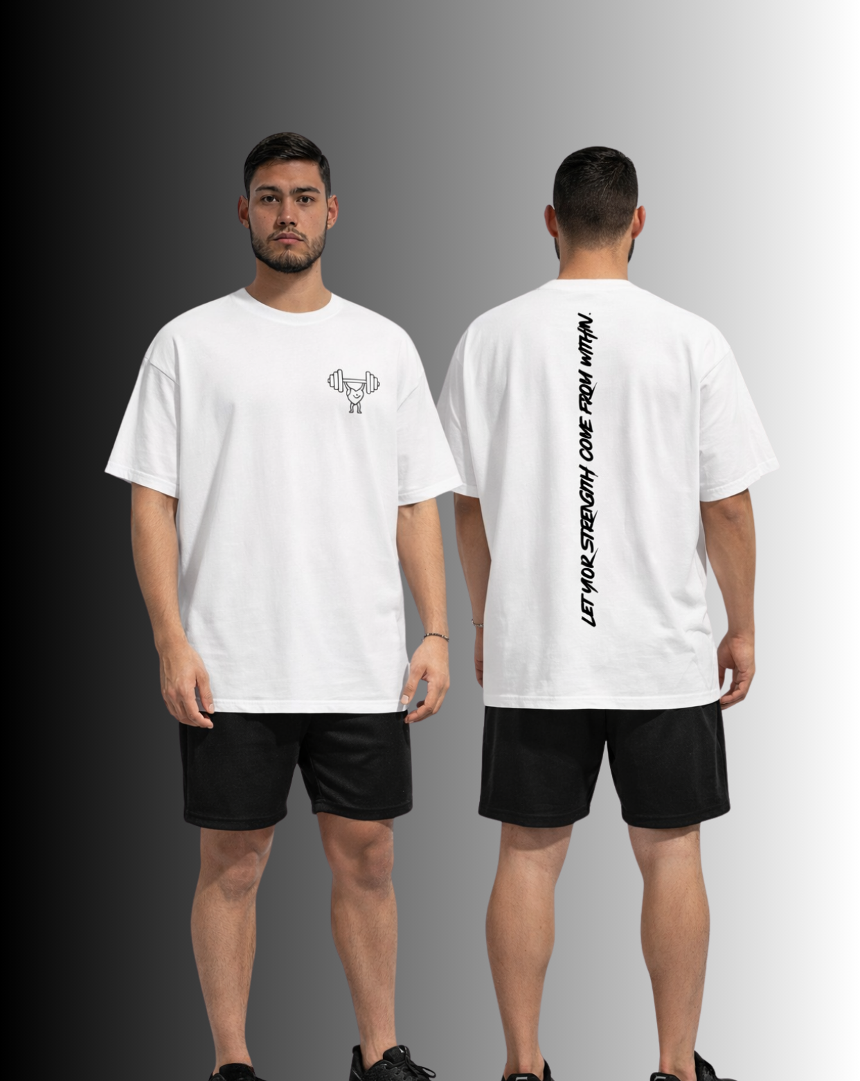 Franela Oversize Eternal Fit Strength From Within