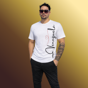 Camiseta Escrito Venezuela – Amor que Conecta