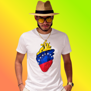 Camiseta Alma Venezuela – Corazón que Arde