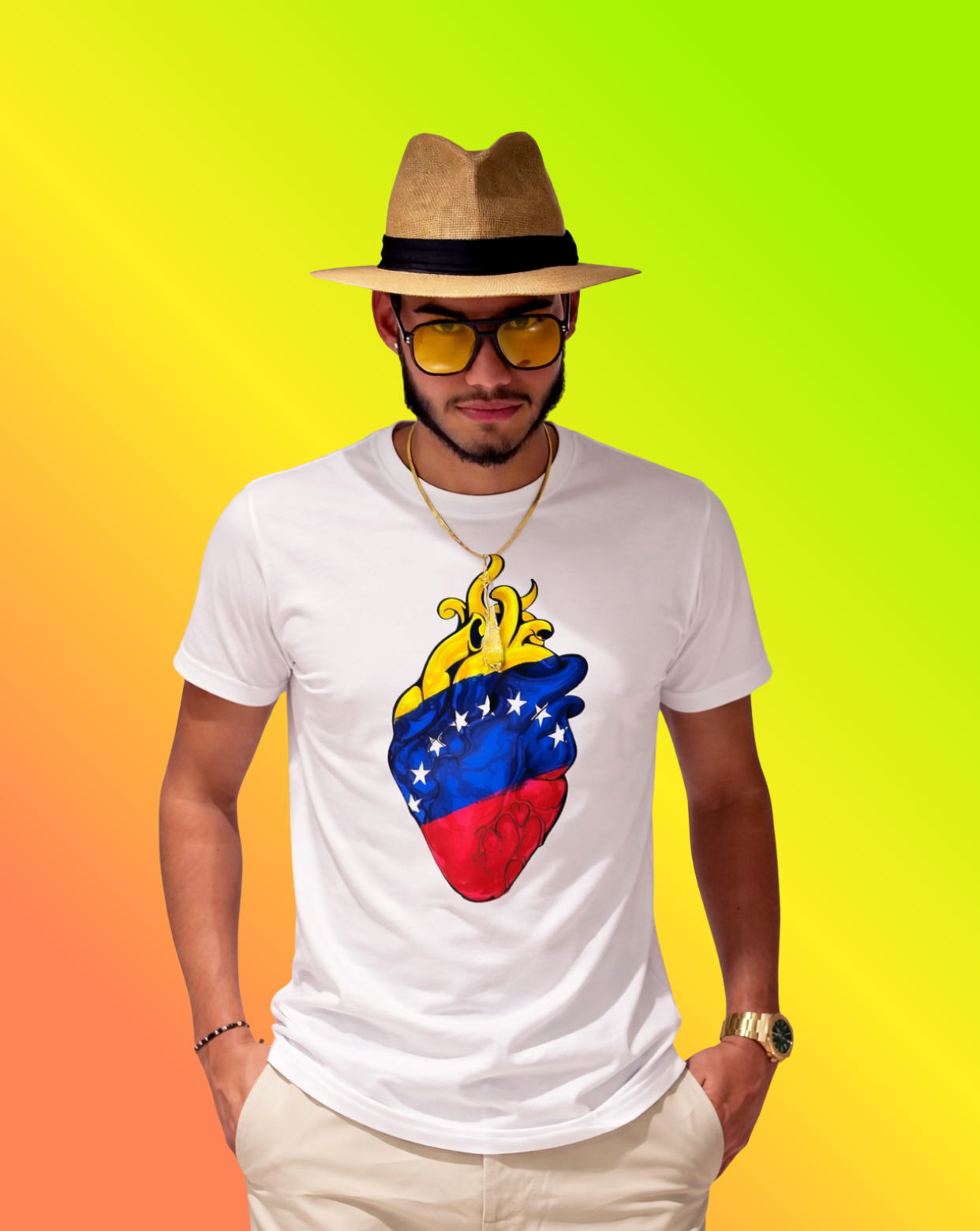 Camiseta Alma Venezuela – Corazón que Arde