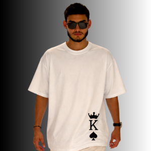 Franela Oversize Eternal Fit King of Hearts
