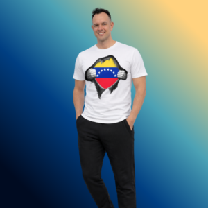 Camiseta Corazón Venezuela – Fuerza que Late