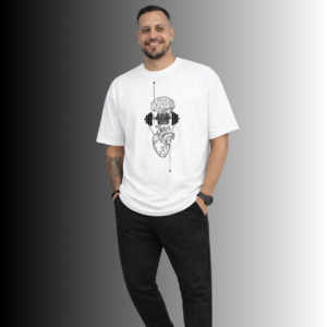 Franela Oversize Eternal Fit Mente y Corazón