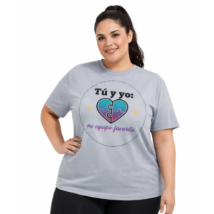 Camiseta Deportiva Unisex Tú y Yo