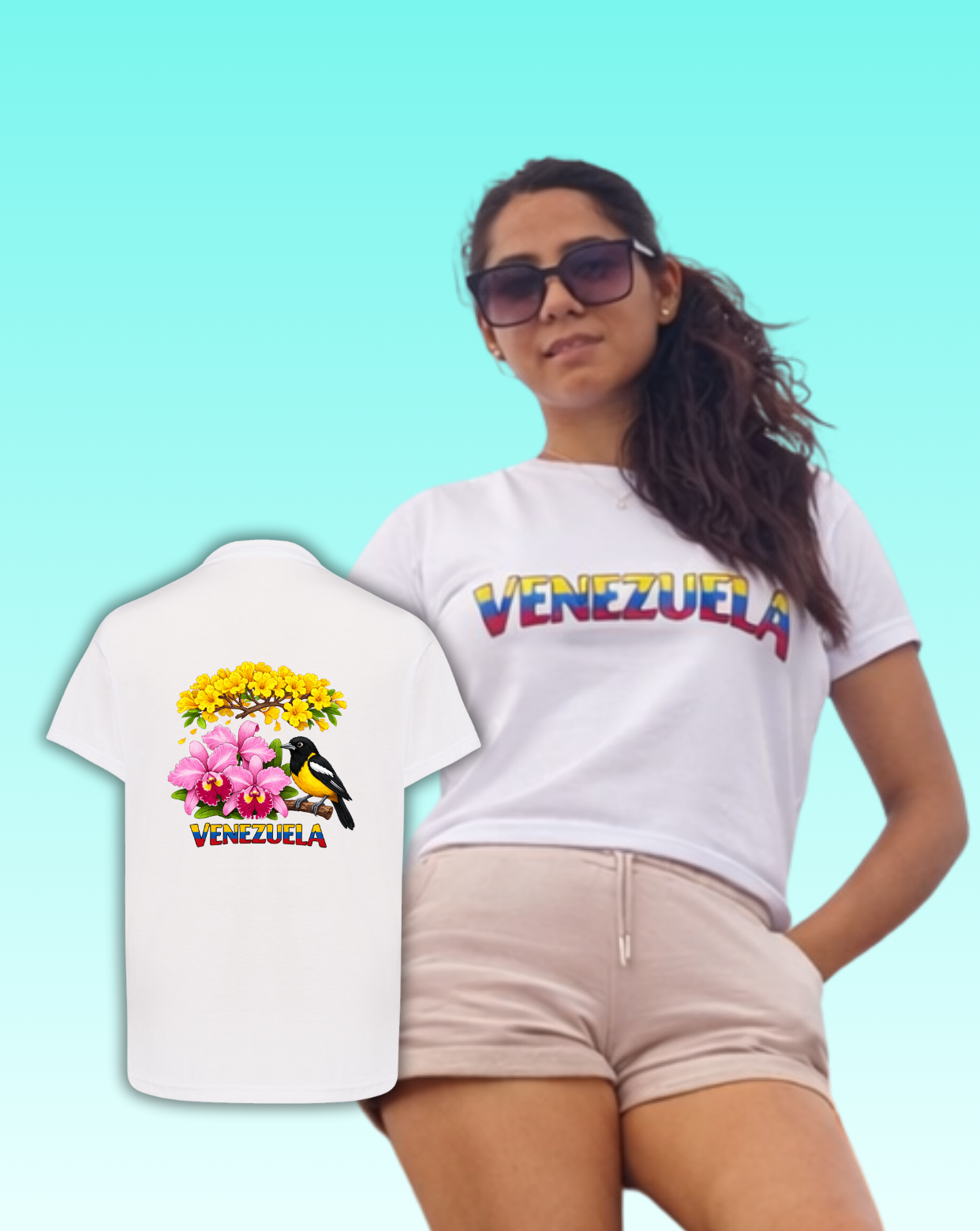 Camiseta Natur Venezuela – Belleza que Florece