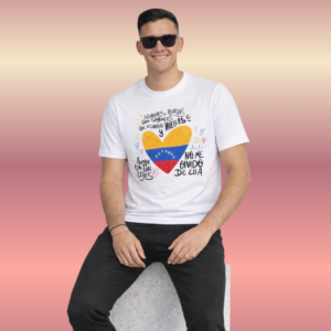 Camiseta Amor Venezuela – Huellas que Permanecen