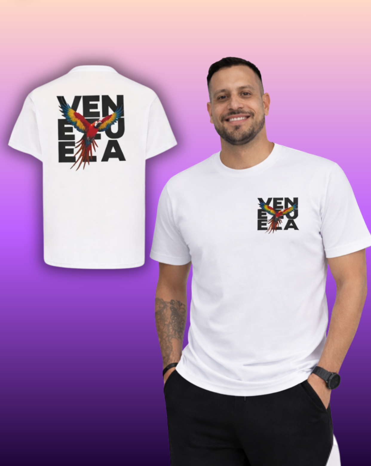 Camiseta Orgullo Venezuela – Libertad que Inspira