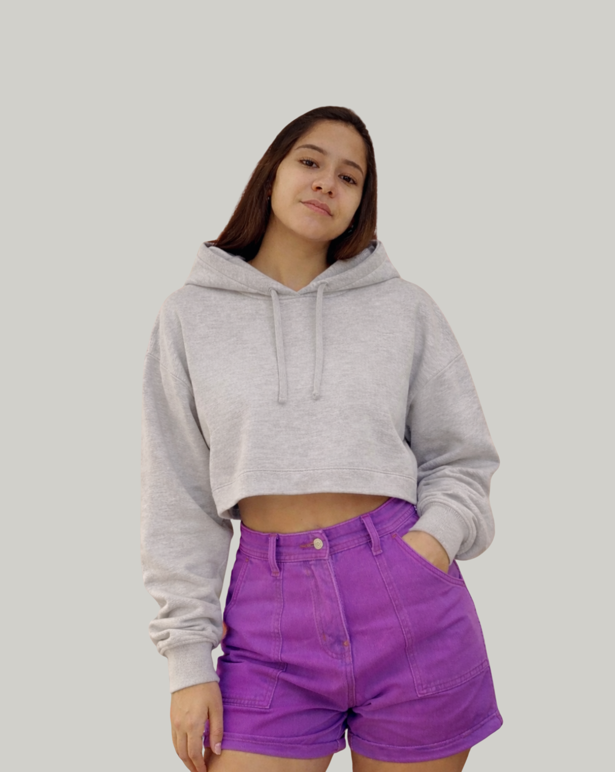 Sudadera Deportiva Essential Grey